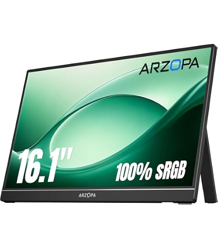 Amazon.co.jp: 【中古】モバイルモニター ARZOPA モバイルディスプレイ
